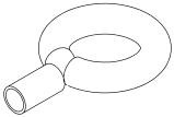 Steel Eyebolt Line Drawing Steel Eyebolt Line Drawing