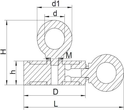 Fishing Magnets Series SWNM2 Line Drawing Fishing Magnets Series SWNM2 Line Drawing