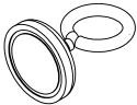 Line Drawing Magnet with Eye Bolt SWNF Line Drawing Magnet with Eye Bolt SWNF