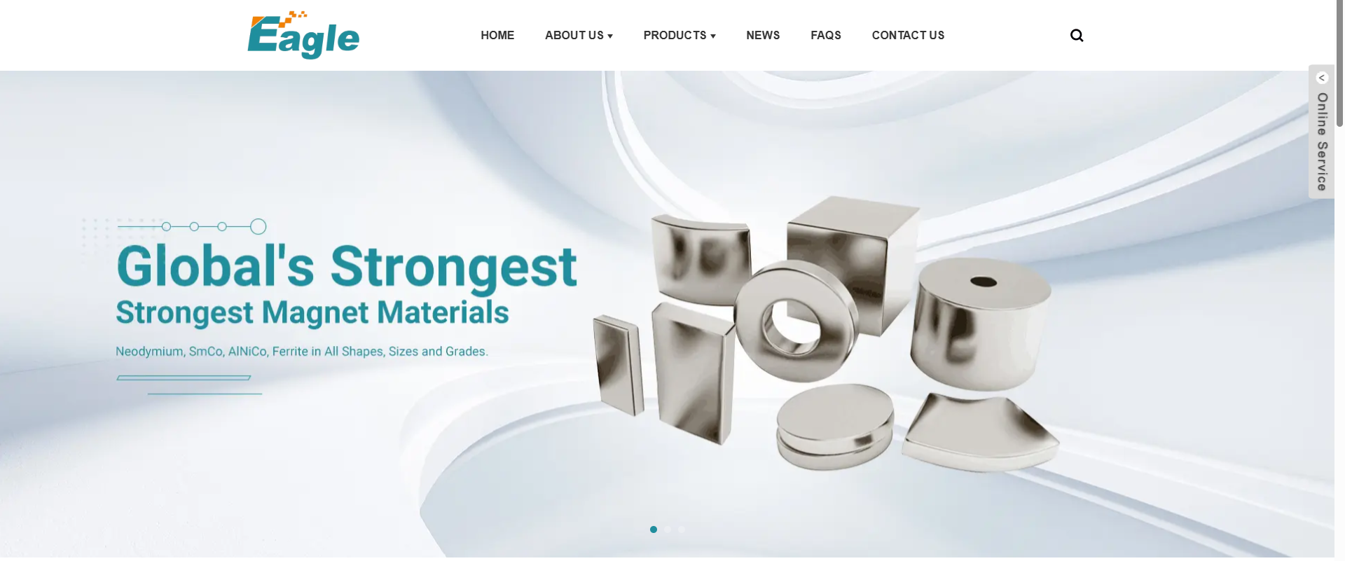 round ferrite magnets